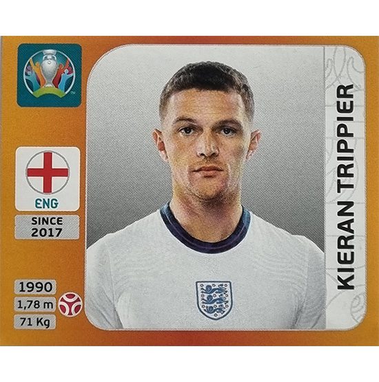 Panini EURO 2020 Sticker Nr 409 Kieran Trippier