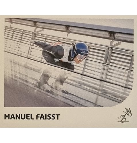 Panini Winterspiele 2022 Peking Sticker Nr 041 Manuel Faisst