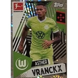 Topps Bundesliga Sticker Saison 2021/2022 Nr 410 Asther Vranckx