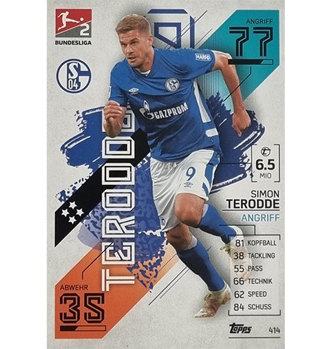 Topps Match Attax Bundesliga 2021/22 Nr 414 Simon Terodde