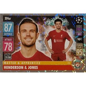 Topps Champions League 2021/2022 Nr 418 Henderson und Jones