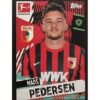 Topps Bundesliga Sticker Saison 2021/2022 Nr 042 Mads Pedersen