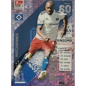 Topps Match Attax Bundesliga 2021/22 Nr 420 David Kinsombi