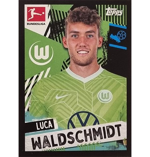 Topps Bundesliga Sticker Saison 2021/2022 Nr 425 Luca Waldschmidt