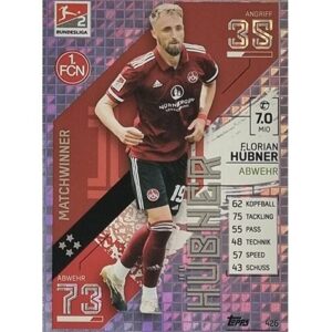 Topps Match Attax Bundesliga 2021/22 Nr 426 Florian Hübner