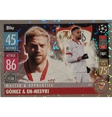 Topps Champions League 2021/2022 Nr 429 Gomez und En Nesyri