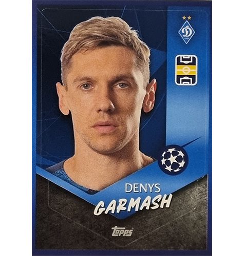 Topps Champions League Sticker 2021/2022 Nr 419 Denys Garmash