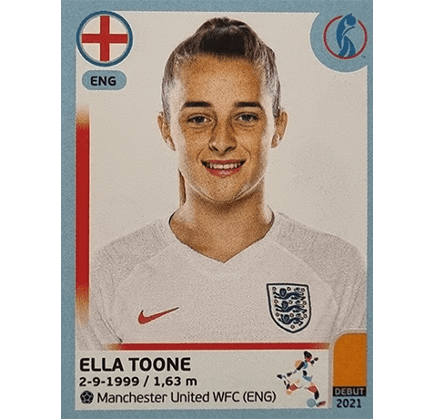 Panini Frauen EM 2022 Sticker - Nr 043 Ella Toone