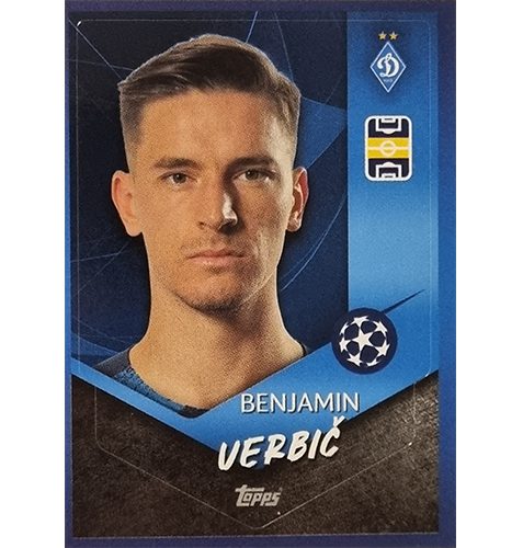 Topps Champions League Sticker 2021/2022 Nr 423 Benjamin Verbic