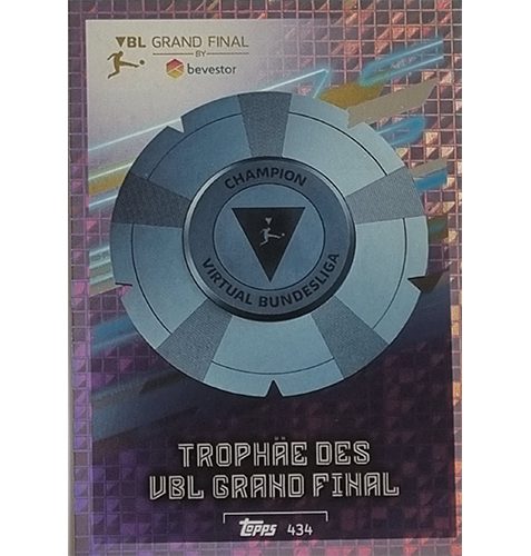 Topps Match Attax Bundesliga 2021/22 Nr 434 Trophäe Des VBL Grand Final