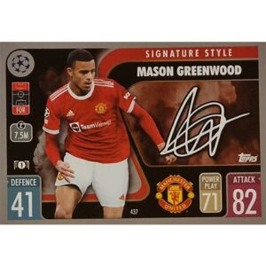 Topps Champions League 2021/2022 Nr 437 Mason Greenwood