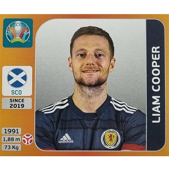 Panini EURO 2020 Sticker Nr 437 Liam Cooper