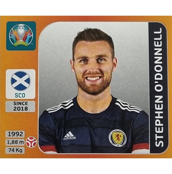 Panini EURO 2020 Sticker Nr 440 Stephen O´Donnell