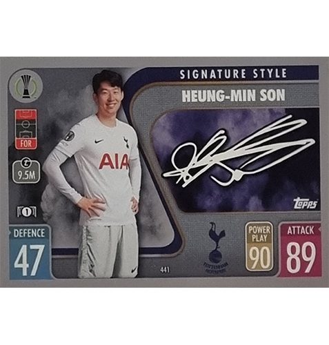 Topps Champions League 2021/2022 Nr 441 Heung Min Son