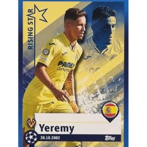 Topps Champions League Sticker 2021/2022 Nr 434 Yeremy