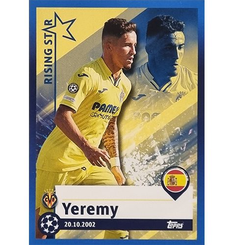 Topps Champions League Sticker 2021/2022 Nr 434 Yeremy