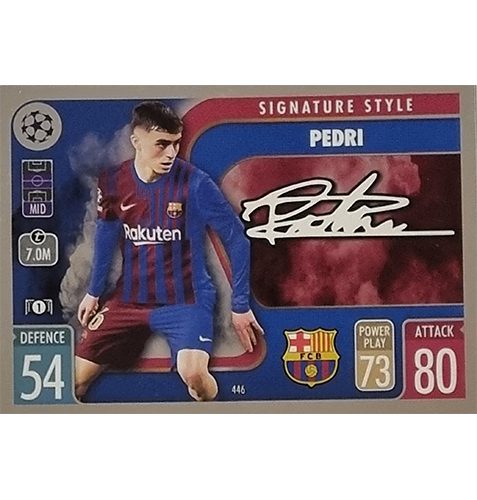 Topps Champions League 2021/2022 Nr 446 Pedri