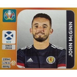 Panini EURO 2020 Sticker Nr 448 John McGinn