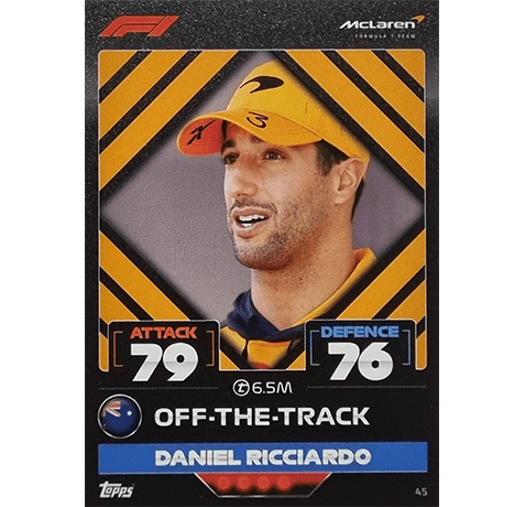 Topps Formula 1 Turbo Attax 2022 Trading Cards Nr 045