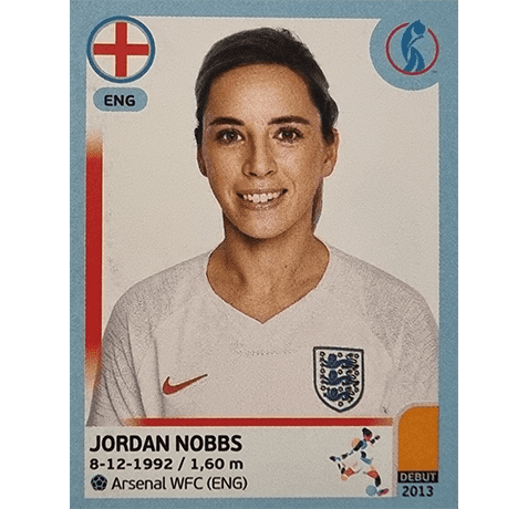 Panini Frauen EM 2022 Sticker - Nr 045 Jordan Nobbs