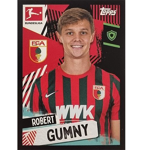 Topps Bundesliga Sticker Saison 2021/2022 Nr 045 Robert Gumny