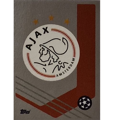 Topps Champions League Sticker 2021/2022 Nr 045 Ajax Amsterdam Logo