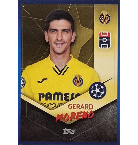 Topps Champions League Sticker 2021/2022 Nr 444 Gerard Moreno