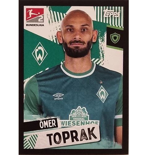 Topps Bundesliga Sticker Saison 2021/2022 Nr 454 Ömer Toprak