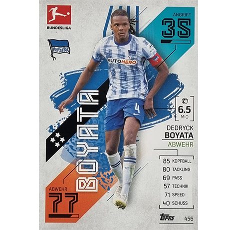 Topps Match Attax Extra 2021/22 Bundesliga - 456 Dedryck Boyata