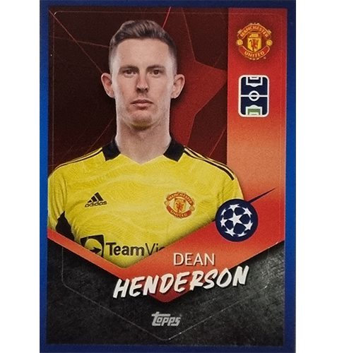 Topps Champions League Sticker 2021/2022 Nr 448 Dean Henderson