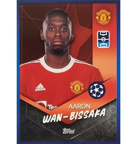 Topps Champions League Sticker 2021/2022 Nr 449 Aaron Wan Bissaka