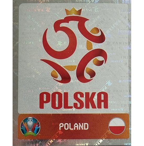 Panini EURO 2020 Sticker Nr 459 Poland Logo