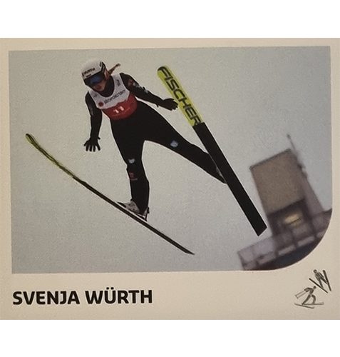 Panini Winterspiele 2022 Peking Sticker Nr 046 Svenja Würth