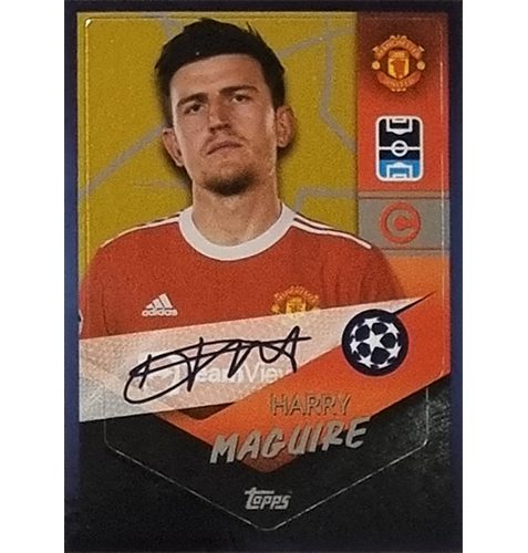 Topps Champions League Sticker 2021/2022 Nr 450 Harry Maguire