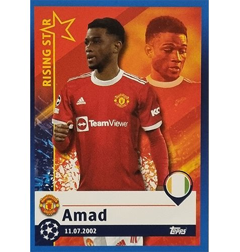 Topps Champions League Sticker 2021/2022 Nr 451 Amad