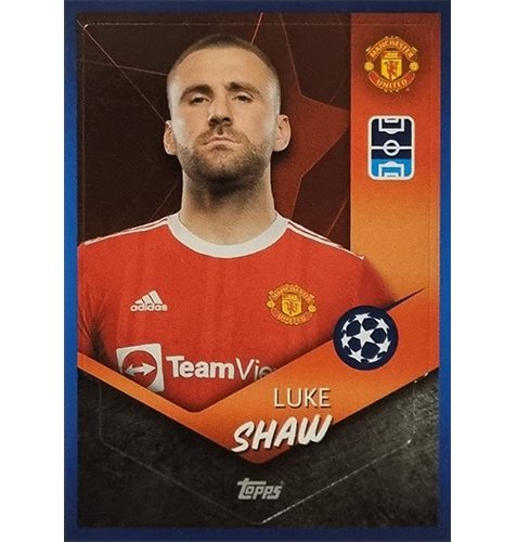 Topps Champions League Sticker 2021/2022 Nr 452 Luke Shaw