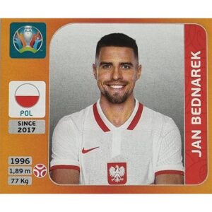 Panini EURO 2020 Sticker Nr 462 Jan Bednarek