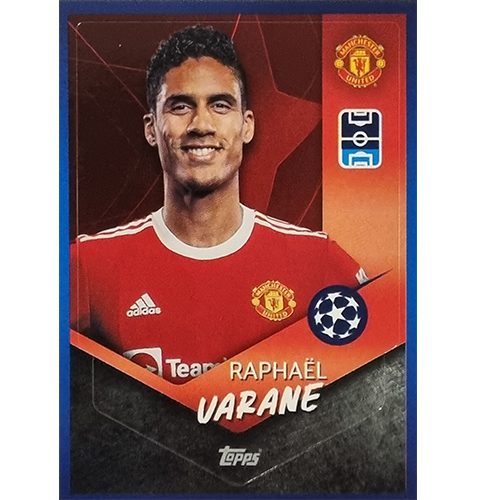 Topps Champions League Sticker 2021/2022 Nr 453 Raphael Varane