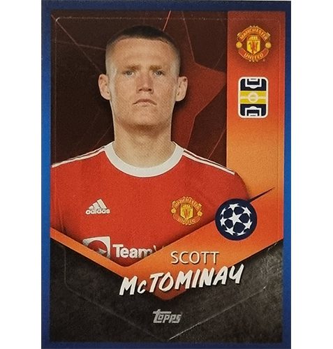 Topps Champions League Sticker 2021/2022 Nr 454 Scott Mc Tominay