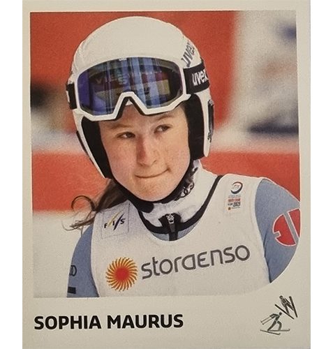 Panini Winterspiele 2022 Peking Sticker Nr 047 Sophia Maurus