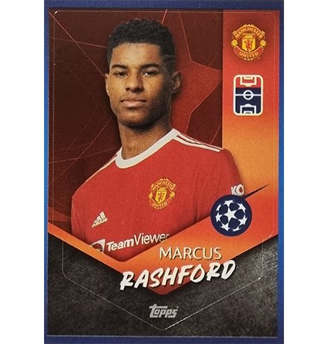 Topps Champions League Sticker 2021/2022 Nr 460 Marcus Rashford