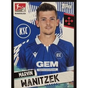 Topps Bundesliga Sticker Saison 2021/2022 Nr 470 Marvin Wanitzek