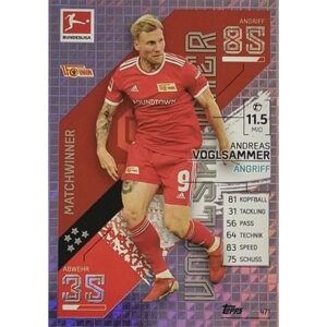 Topps Match Attax Extra 2021/22 Bundesliga - 471 Andreas Voglsammer Matchwinner
