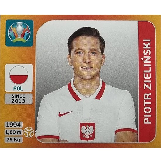 Panini EURO 2020 Sticker Nr 476 Piotr Zielinski