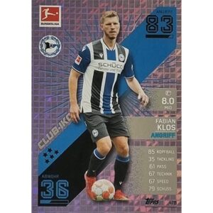 Topps Match Attax Extra 2021/22 Bundesliga Nr - 478 Fabian Klos Club Ikone