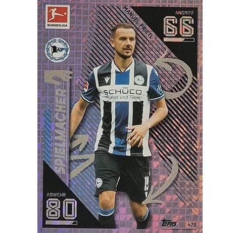 Topps Match Attax Extra 2021/22 Bundesliga - 479 Manuel Prietl Spielmacher