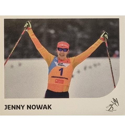 Panini Winterspiele 2022 Peking Sticker Nr 048 Jenny Nowak