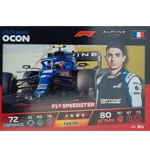 Turbo Attax 2021 Nr 048 Esteban Ocon