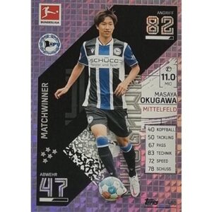 Topps Match Attax Extra 2021/22 Bundesliga - 480 Masaya Okugawa Matchwinner