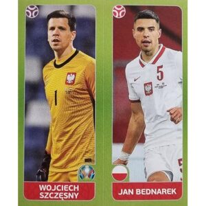 Panini EURO 2020 Sticker Nr 480 Szczesny Bednarek